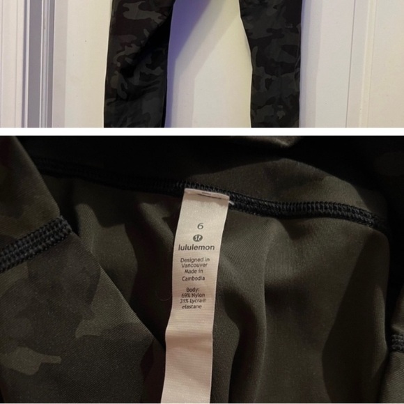 Lululemon Align Green Camo - Picture 5 of 15